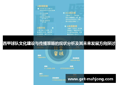 西甲球队文化建设与传播策略的现状分析及其未来发展方向探讨
